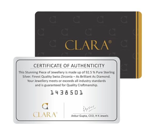 Clara Pure Real 925 Sterling Silver Adjustable Ring Band | Multiple Design Options |Gift for Women and Girls - Image 7