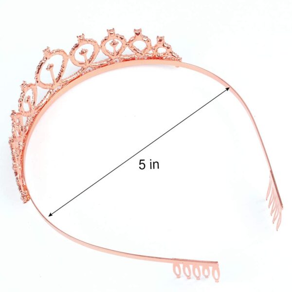 Shining Diva Fashion Latest Stylish Birthday Sash and Crown - Pack of 2 Pcs | Birthday Queen Crown | Birthday Gifts for Best Friend, Sister, Teenager | Birthday Decorations Items - Image 9