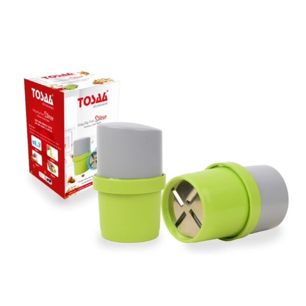 Tosaa Dry Fruit Cutter, Slicer, Grinder, Chocolate Cutter and Butter Slicer with 3 in 1 Blade Almonds, Cashews- Color May Vary (Pack of 1, Abs/Unbreakable) - Image 2