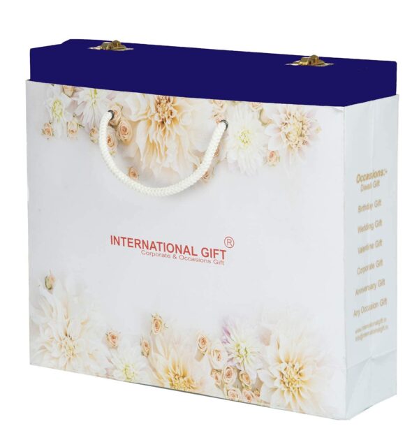 INTERNATIONAL GIFT® German Silver Brass Two Bowl with Two Spoon and with Single Tray with Beautiful Velvet Box Packing with Carry Bag Uses for Dry Fruit | Chocolate | Sweet | HomeDecor - Image 6