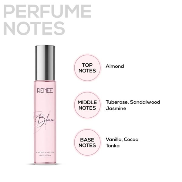 RENEE Women's Luxury Perfume Gift Set Combo Pack of 4 Eau De Parfum - 15ml Travel-size Bottles, Long Lasting Scents of Floral, Fruity & Spicy Notes - Image 6