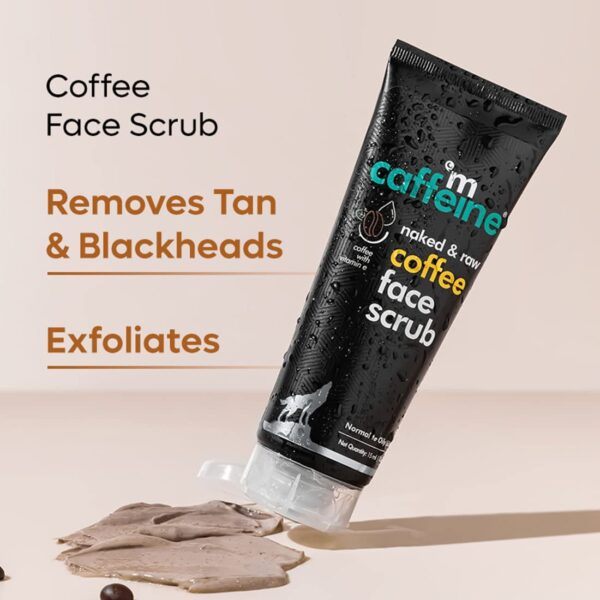 mCaffeine Coffee Detan Facial Travel Kit | Gift for Birthday and Anniversary | Value Pack of 5 Signature Face Care Products: Face Wash, Scrub, Mask, Moisturizer & Sunscreen for both Women and Men | Diwali Gift Kit Bhaidooj Sister Brother Cousin Gift for Wife Karwachauth Karva chaut Couples | Gifting Solution for All Occasions - Image 6