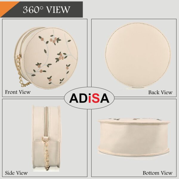 ADISA women girls embroided sling bag - Image 4