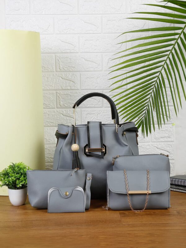 Fargo Handbag For Women And Girls COMBO SET OF 5 (Light5pc) - Image 2
