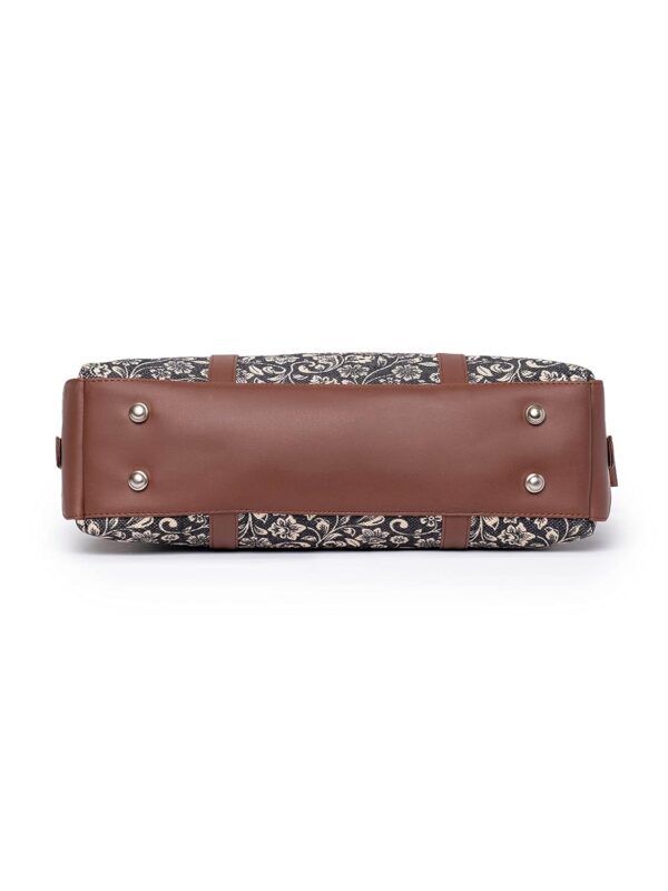 ZOUK Vegan Leather Women's Office Bag for 15.6 inch Laptop, MacBook - Image 7