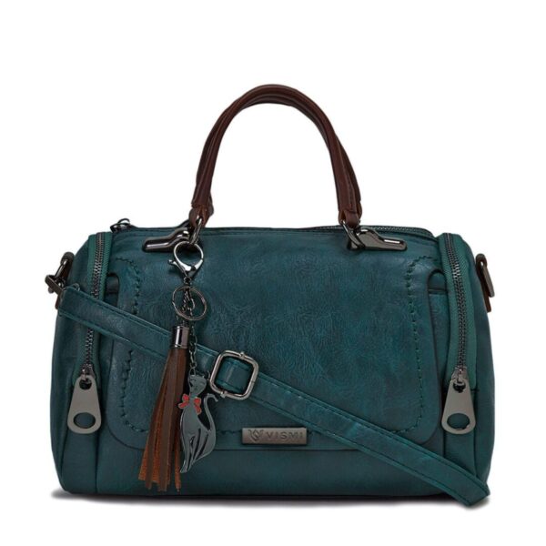 VISMIINTREND Stylish Vegan Leather Handbag Shoulder Purse Satchel Sling Bags for Women and Girls |Ladies Bag for Travel,Work,Office |Birthday/Anniversary Gift for Wife, Sister, Mother | Diwali Gifts - Image 2