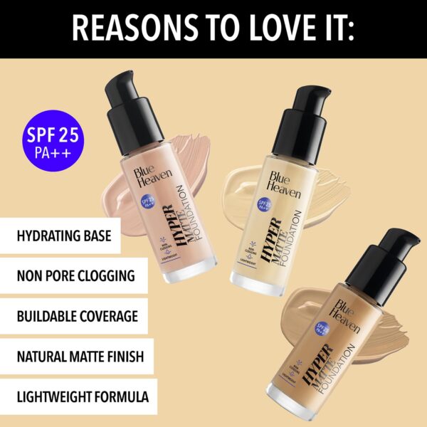 Blue Heaven Festive MakeUp Kit For Women, Fair Tone Combo, (Pack of 8) - Image 6