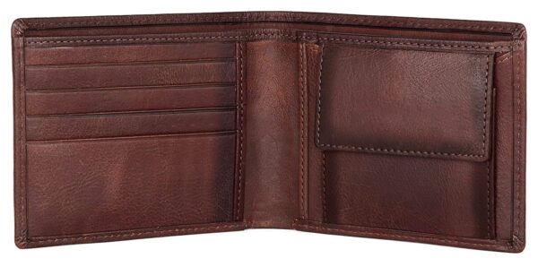 WildHorn Leather Wallet, Keychain & Pen Combo I Gift Hamper For Men (Crackle), Assorted - Image 3