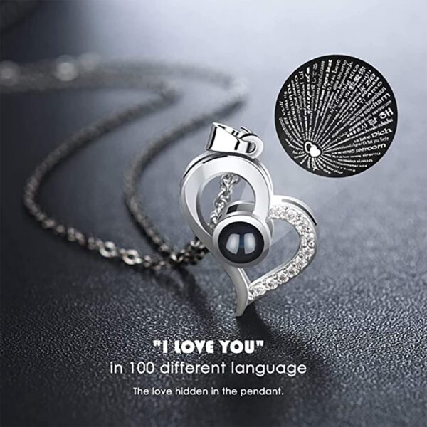 SNAPTRON Gifts For Girlfriend,Wife,Love-Marriage Anniversary Gift For Wife Preserved Rose Flower With Heart Necklace-Valentine Gift For Girlfriend/ Cute Birthday Gift For Wife Special Love,Adult - Image 6