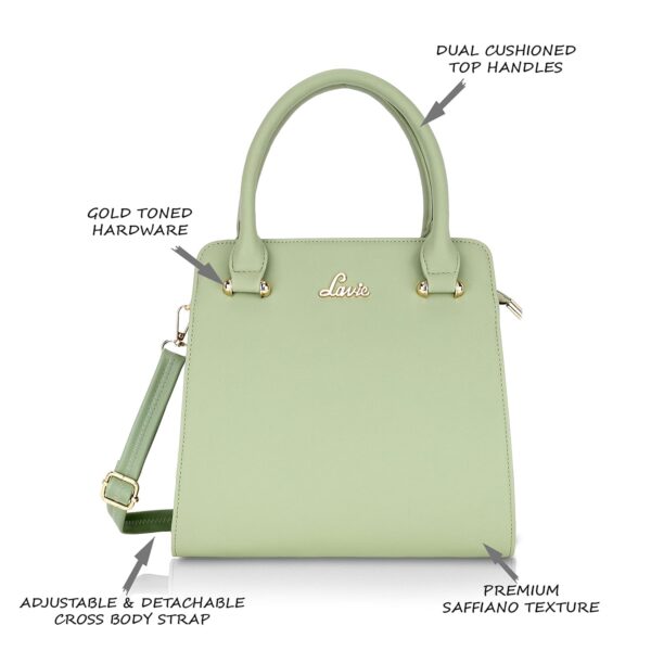 Lavie Women's Ushawu Small Satchel Bag | Ladies Purse Handbag - Image 4