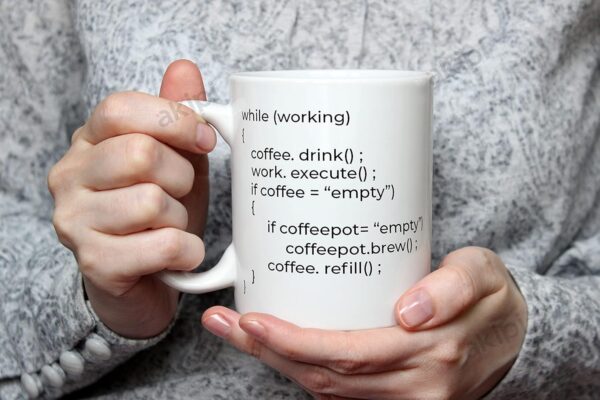 Akipi Coffee++ Program 11oz Coffee Mug Nerd Engineer Idea for Men Science Mug Great Gag for Programmer Geeks Computer Science Developers Coders Ceramic Tea Mugs ARM038 Ceramic Coffee Mug 11oz - Image 6