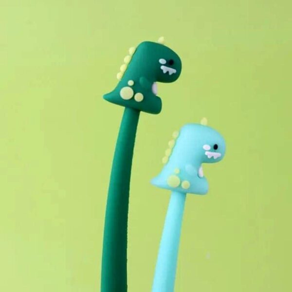 VR Creatives (2 pcs Dinosaur Pen For Kids Gel Pen For Boys Stylish Return Gifts Pen For Gifts School Stationary Item Return Gifts Birthday Party - Image 2