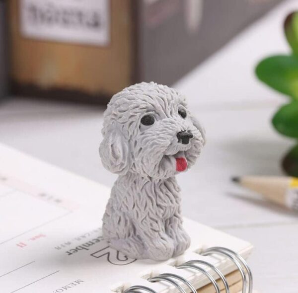 AK-Store (Set of 5) 3D Cartoon Shape Rubber Pencil Erasers, Stationery for Kids School Boys Girls, Birthday Return Gifts (Dogs) - Image 7