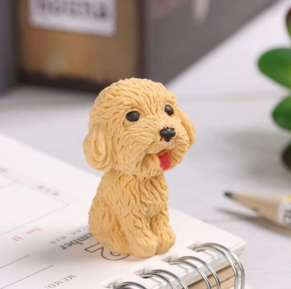 AK-Store (Set of 5) 3D Cartoon Shape Rubber Pencil Erasers, Stationery for Kids School Boys Girls, Birthday Return Gifts (Dogs) - Image 8