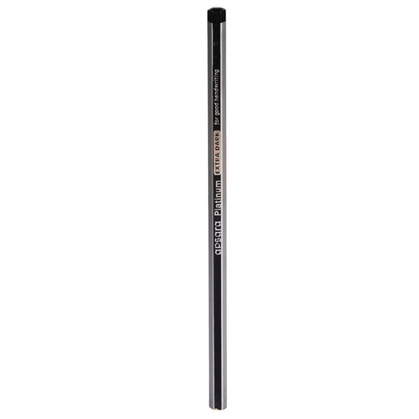 Apsara Platinum Pencils | Hexagonal Body for Strong Grip | Extra Dark | Easy Sharpening |Free Sharpener & Eraser | Non-Toxic | Use for School, College students & office person | Pack of 10 pencils - Image 10