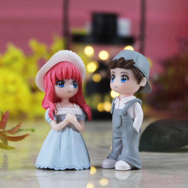 ascension Romantic Lovely Couple Gift for Girlfriend Boyfriend Husband Wife Miniature Statue Figurine for Valentines Day Gift Gift for Your Love Valentine Day Gift Items - Image 2