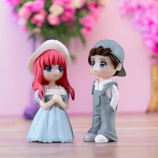 ascension Romantic Lovely Couple Gift for Girlfriend Boyfriend Husband Wife Miniature Statue Figurine for Valentines Day Gift Gift for Your Love Valentine Day Gift Items - Image 3
