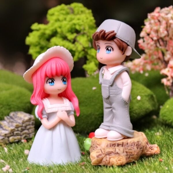 ascension Romantic Lovely Couple Gift for Girlfriend Boyfriend Husband Wife Miniature Statue Figurine for Valentines Day Gift Gift for Your Love Valentine Day Gift Items - Image 7