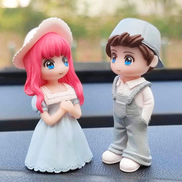 ascension Romantic Lovely Couple Gift for Girlfriend Boyfriend Husband Wife Miniature Statue Figurine for Valentines Day Gift Gift for Your Love Valentine Day Gift Items - Image 4