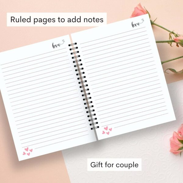 Anniversary Gift For Couple Special - LOVE BOOK - Scrapbook For Memories DIY Couple Gifts For Husband, Wife, Girlfriend, Boyfriend, Mom, Dad/ Marriage, Wedding, Best Engagement Couples Gift Items - Image 5