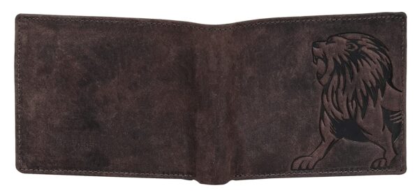 URBAN FOREST Leo Vintage Brown Leather Wallet for Men - Image 6