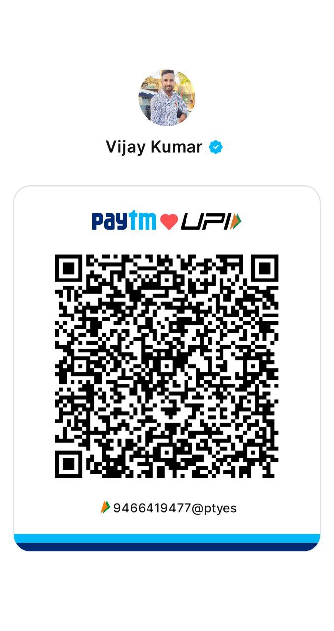 UPI QR Code for Vijay Kumar