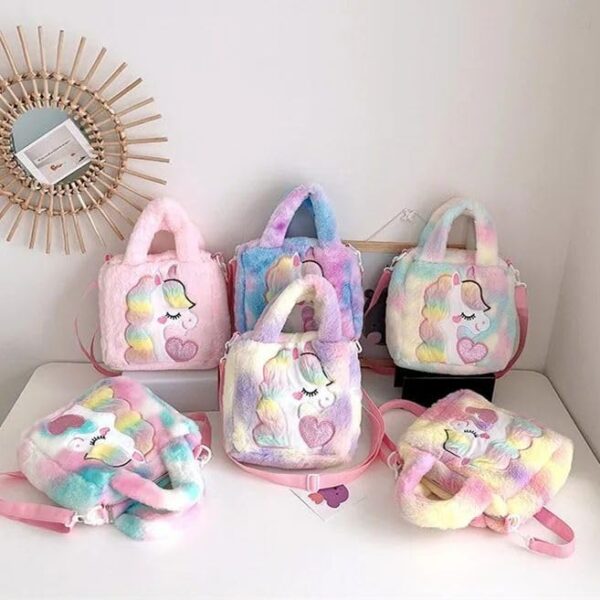 ADISA Unicorn Toddler Kids Messenger Bag School Bags Gift for Girls (SLH5151) - Image 6