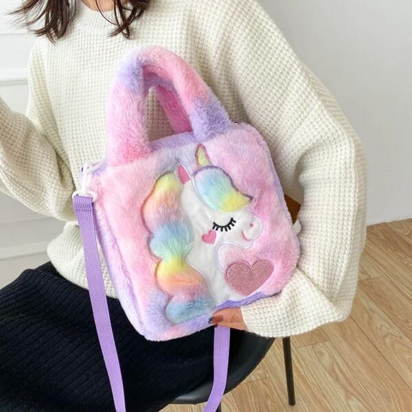 ADISA Unicorn Toddler Kids Messenger Bag School Bags Gift for Girls (SLH5151) - Image 5