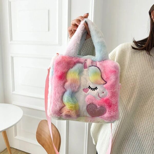 ADISA Unicorn Toddler Kids Messenger Bag School Bags Gift for Girls (SLH5151) - Image 7