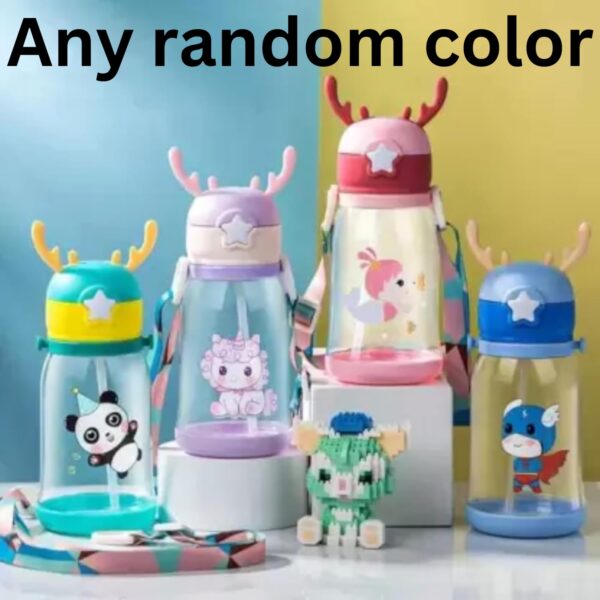 Urban Festivities Unicorn Fur Bag With Unicorn Geometric Box,Bottle,Pencil Set For Girls Birthday Gifts For Kids Girls (set of 4) - Image 3