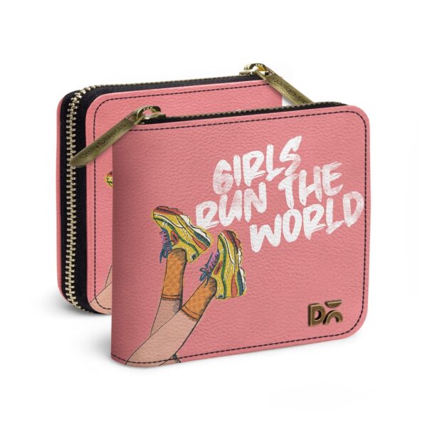 DailyObjects Women's Zip Wallet | Made with Vegan Leather Material | Carefully Handcrafted | Holds up to 8 Cards | Slim and Easy to Fit in Pocket | Coin Pocket with Button Closure - Image 6