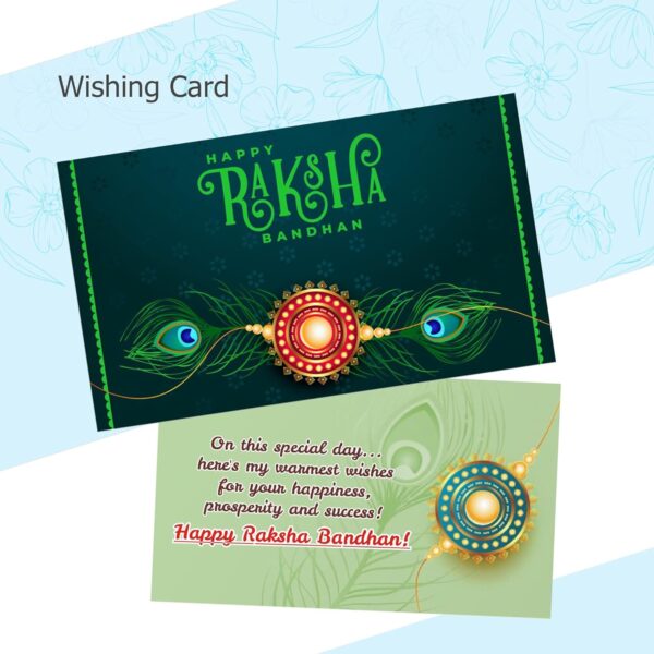 Relish Raksha Bandhan Gift Combo Set Watch, Wallet, Cardholder, Deo for Brother, Bhaiya, Rakhi, Wishing Card with Gift Box (Choose Any One Combo Gift) - Image 9