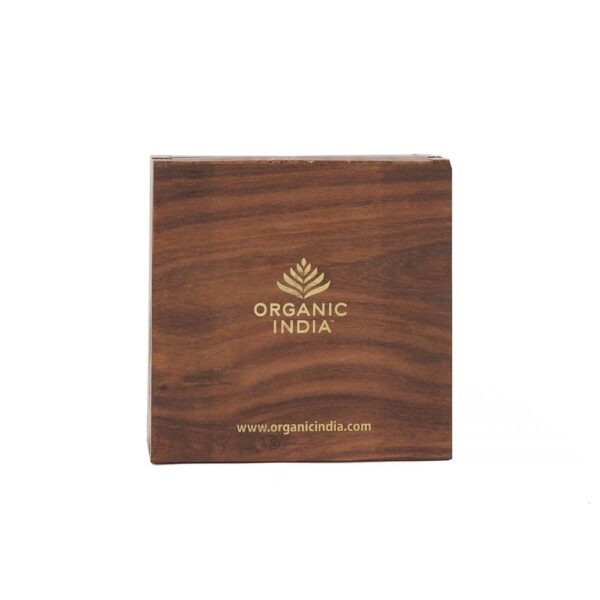 Organic India Executive Wooden Gift Box, 60 Infusion Bags - Image 2