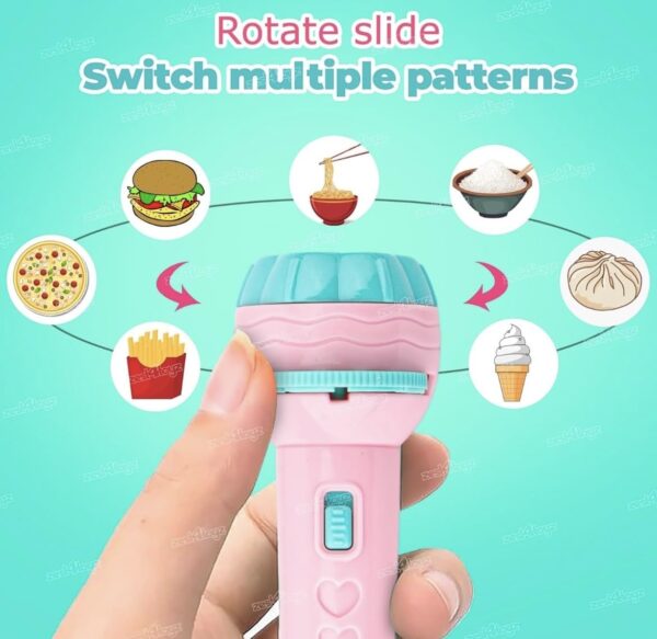 Returngifts - Pack of 6 Flash Light Projector Toys I Birthday Return Gift I 3 Slides with 8 Patterns Each I Best Birthday Return and Christmas Gifts for Boys and Girls Age 3,4,5,6,7,8+ Years Old - Image 6