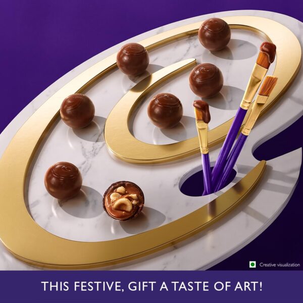 Cadbury Studio Signature Pralines - Brownie Aux Noix Chocolate, 130 g - Image 5