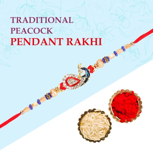 Relish Raksha Bandhan Rakhi Gift Combo for Brother - Watch, Wallet, Sunglasses, Perfume, Rakhi, Roli Chawal Box | Choose Any Combo - Image 4