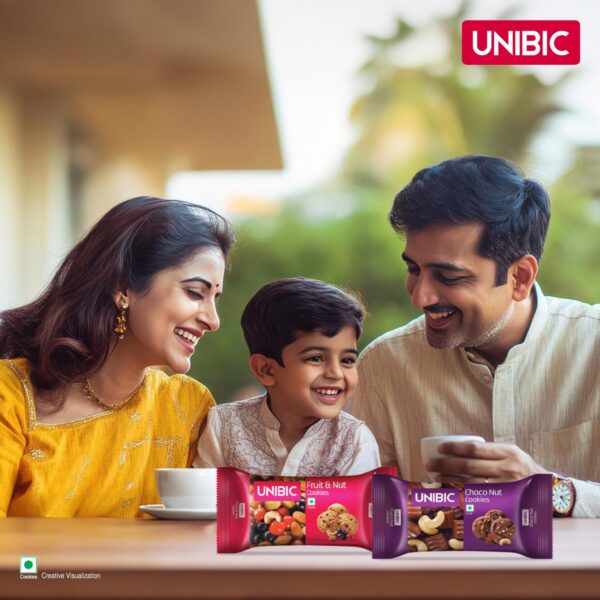 Unibic Cookies, Assorted Cookies, 75 G(Pack Of 10)|Biscuits Combo Pack|Choco Chip|Butter Cookies|Fruit&Nut Cookies||Honey Oatmeal I Cashew Cookies I Jeera Cookies I Digestive Cookies I750 Gram - Image 8