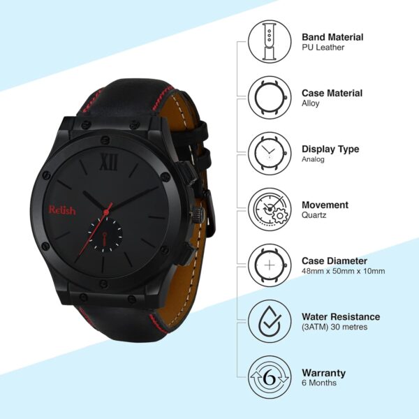 Relish Raksha Bandhan Rakhi Gift Combo for Brother - Watch, Wallet, Sunglasses, Perfume, Rakhi, Roli Chawal Box | Choose Any Combo - Image 5