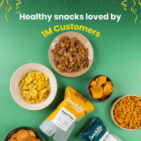 Snackible Bestselling Snacks Box | Box of 10 Healthy Snacks | Healthy Gift Box | No Maida & No Refined Sugar | Best Gifting Option | Corporate Gifts | Gourmet Snacks - Image 5
