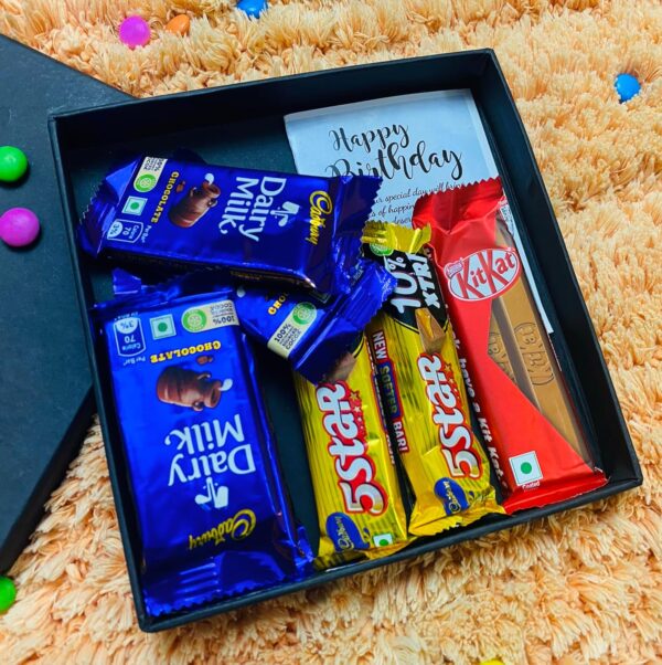 ODDCLICK Birthday Gift For Girls Boys Girlfriend Boyfriend Husband Wife Chocolate Gifts Box With Greeting Card Best Birthday Gift,310 Grams - Image 7