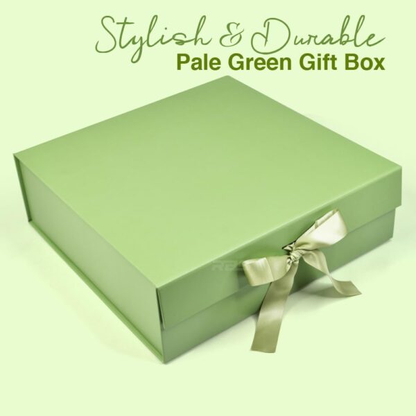 RBS®- LARGE Gift Box (34 x 33 x 10cm) Gift Boxes for Packaging (1 Pack) Hamper Boxes for Gift Holds Upto 10 kg Gift Packing Box Gift Boxes For Gifting Hamper Box (Large Green) - Image 3