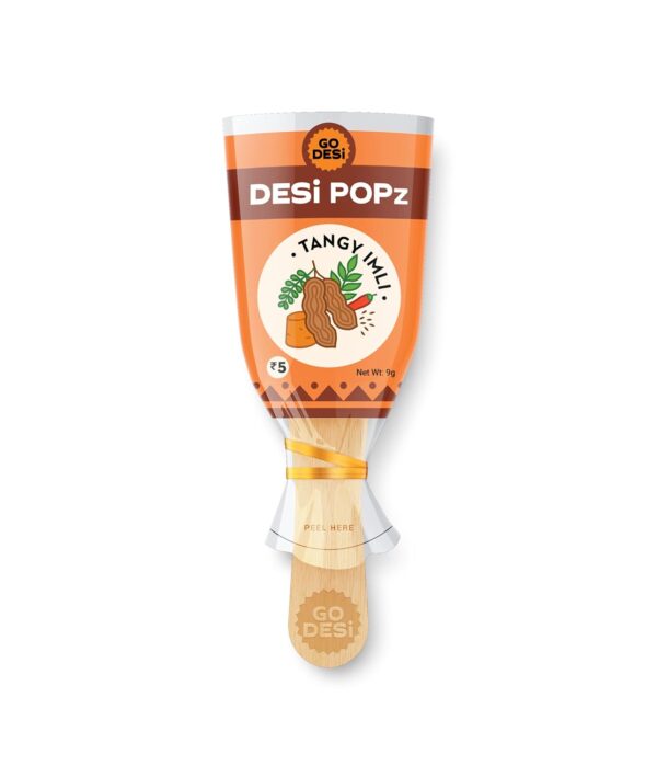 GO DESi Popz Imli Pop, Tamarind & Jaggery Candy, 50 Pieces, Tangy Imli, Imli Candy, Lollipop, Digestive Candy, 400 g - Image 5
