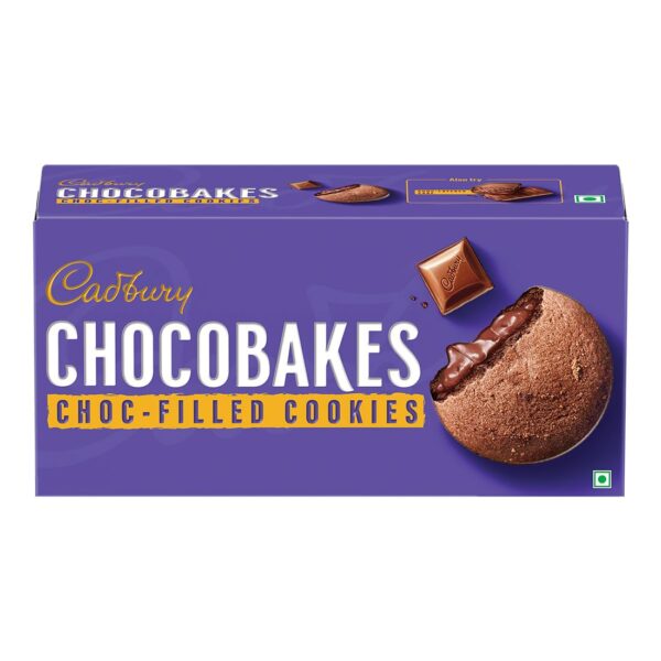 Cadbury Chocobakes Chocfilled Cookies, 126.5 g - Image 2