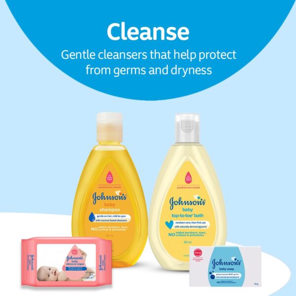 Johnson's Baby Gift Pack with Pouch - Image 3