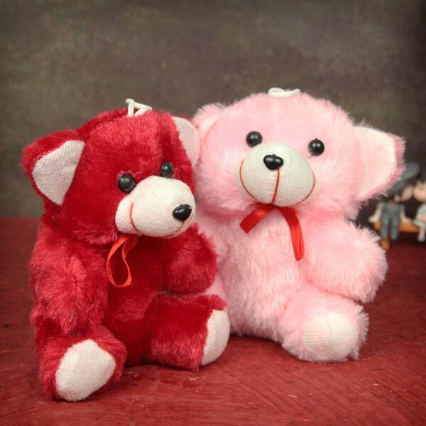TIED RIBBONS Valentine Set of 2 Small Cute Teddy Bear with Box Hamper Anniversary Wedding Birthday Valentine Gift for Girls Boys Girlfriend Boyfriend Husband Wife Her Him Love Couples - Image 6