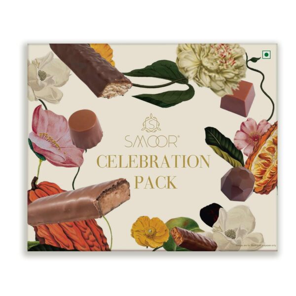 SMOOR Premium Celebration Box Chocolates Gift Pack | Luxury Gift Hamper For Birthday, Anniversary, Gifting & Special Occasions | Box of 20 (300gm) (20 Count (Pack of 1)) - Image 2