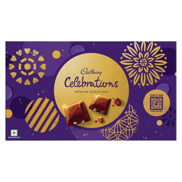 Cadbury Celebrations Premium Selections Assorted Chocolate Gift Pack, 186 g - Image 2