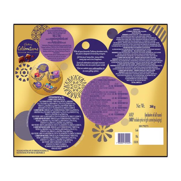 Cadbury Celebrations Premium Selections Chocolates Gift Pack, 268 g - Image 6
