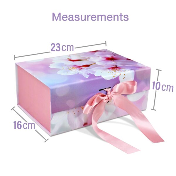 RBS - Rigid Box Sivakasi Floral Gift Boxes For Packaging (23 X 16 10Cm) Gifting (1 Pack) Packing Box Multipurpose Hamper Holds Upto 5Kg Empty (Purple Haze) - Image 8