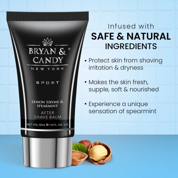 Bryan & Candy Complete Face & Body Care Kit | Valentine's Day Gift Set For Men | 100% Vegan | Skin-Friendly pH 5.5 for All Skin Types,SLS & Paraben Free (LEMON & THYME KIT) - Image 6